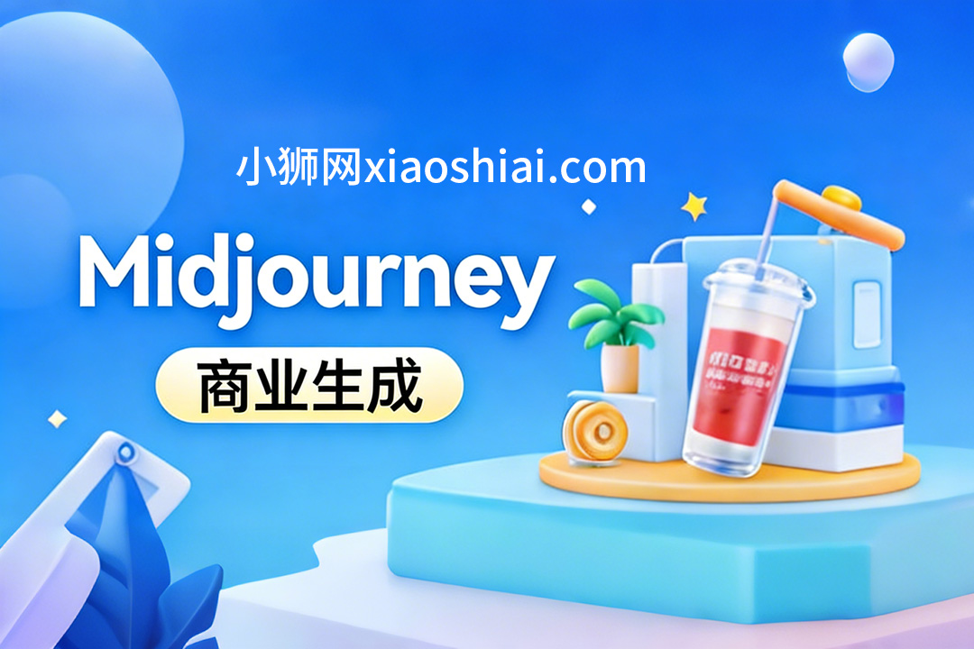 知识兔Midjourney Ai美术馆商业海报教程