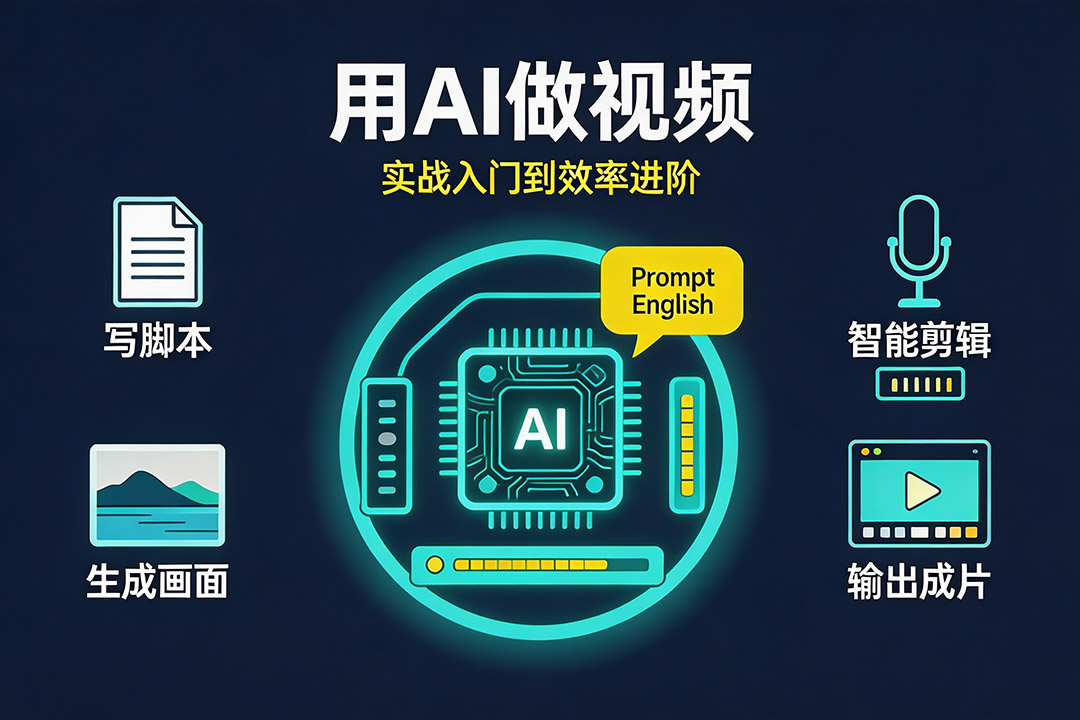 影视暴风AI实战课程：用AI做视频，实战入门到效率进阶